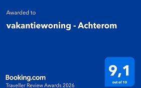 vakantiewoning - Achterom